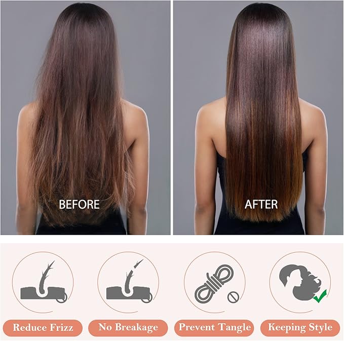 3Pcs Bonnets for Sleeping, Extra Satin Silk Bonnet for Sleeping Women with Tie Band for Curly Hair Jumbo Bonnet Braids