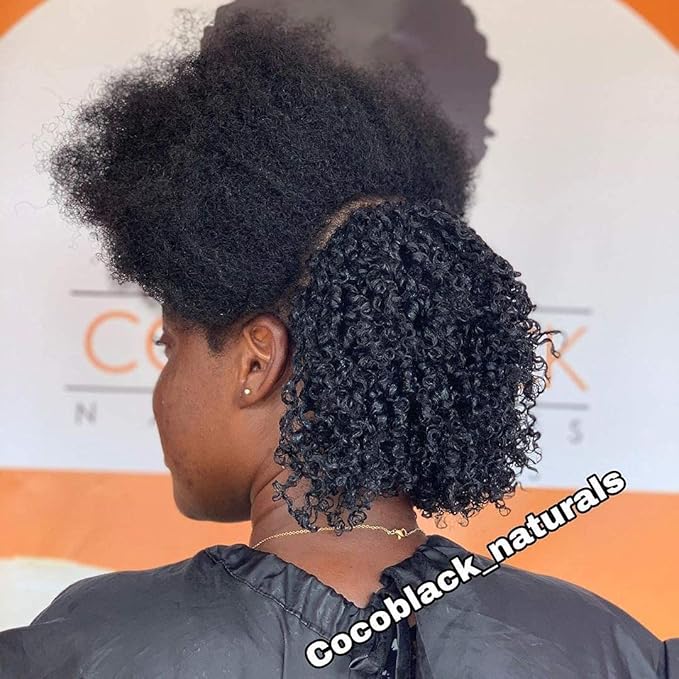 Curling Custard Ghana for Coily Kinky Type 4c Hair, 16 fl oz