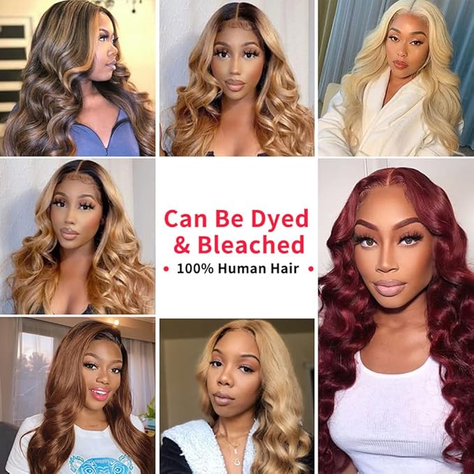 YISEA Body Wave Human Hair 3 Bundles (22 24 26 inches) 12A Brazilian Virgin Human Hair Body Wave Bundles Natural Color 100% Unprocessed Brazilian Weave Extensions