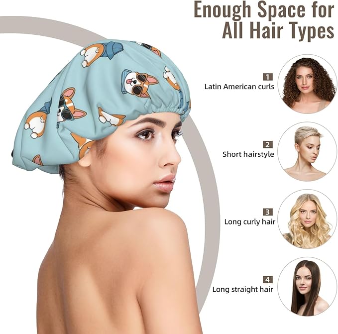 Silk Bonnet for Sleeping, Satin Hair Bonnets, Soft Elastic Band Silk Sleep Cap, Hair Wrap for Women