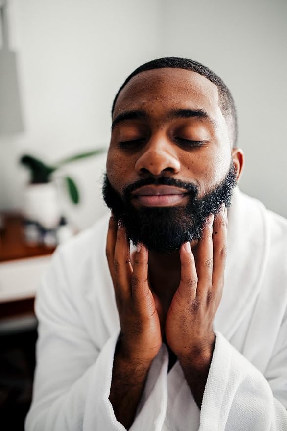 Evan Alexander Morning and Night Beard Care Kit - Includes Wash, Oil, Conditioner & Balm - Encourages Growth, Repairs Damage & Boosts Beard Health - For All Beard Types