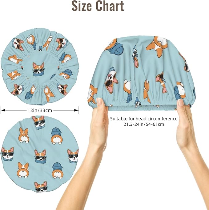 Silk Bonnet for Sleeping, Satin Hair Bonnets, Soft Elastic Band Silk Sleep Cap, Hair Wrap for Women