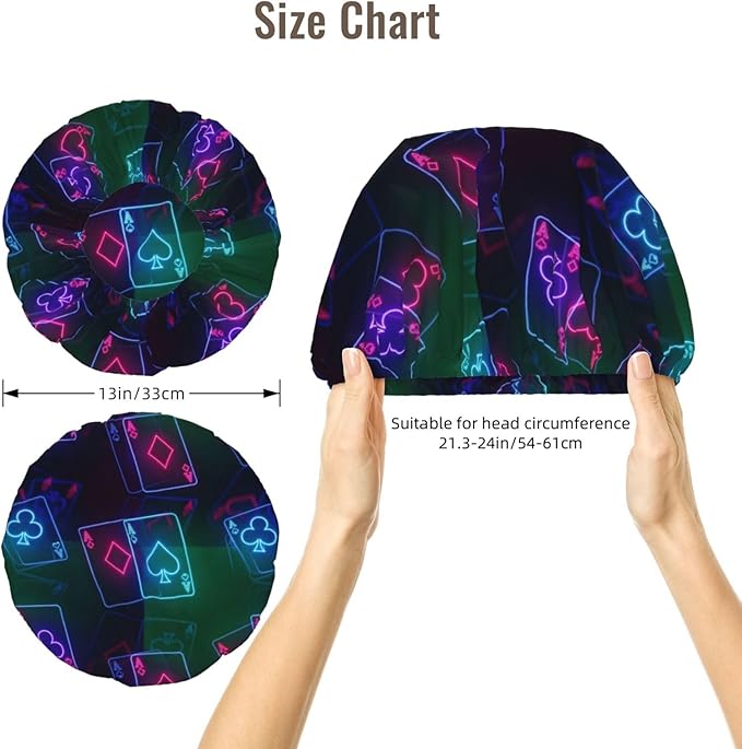 Silk Hair Bonnet for Sleeping, Double Layer Hair Bonnet for Curly Natural Frizz