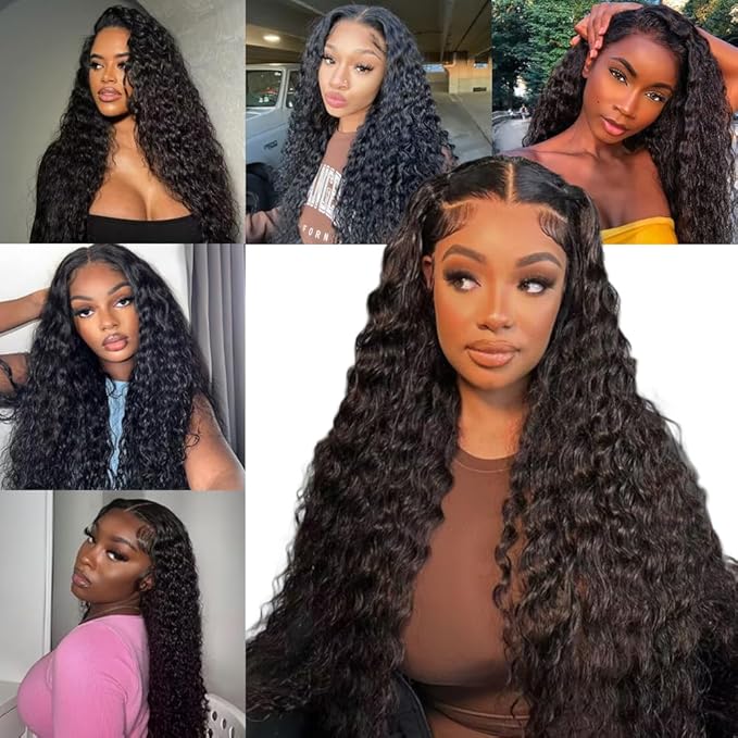 Deep Wave Bundles Human Hair One Bundle Brazilian 26 Inch 12A 100% Unprocessed Double Weft Human Hair Weave Bundles