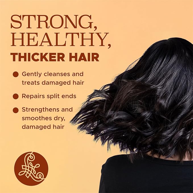 Luseta Turmeric & Collagen Hair Serum for Damaged and Thining Hair, Strengthening Oil Treatment Preventing breakage for Women and Men Adding Shine 3.38oz