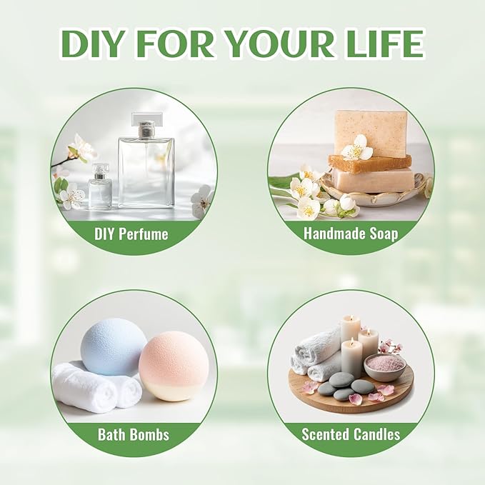 EVOKE OCCU Patchouli Essential Oil for Diffuser Skin Fragrance DIY Candle Soap Making - 4 FL Oz