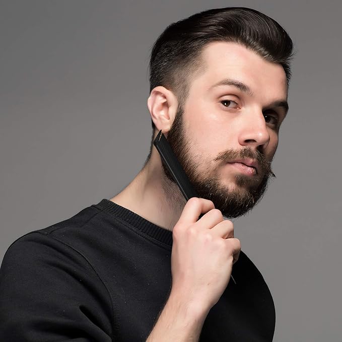 Patelai 30 Pieces Rat Tail Combs Bulk, Hair Teasing Fine Tooth Pintail Combs Braiding Hair Styling Tools with Steel Pin for Stylists Salon Teasing Sectioning Coloring Detangling(Black and Pink)