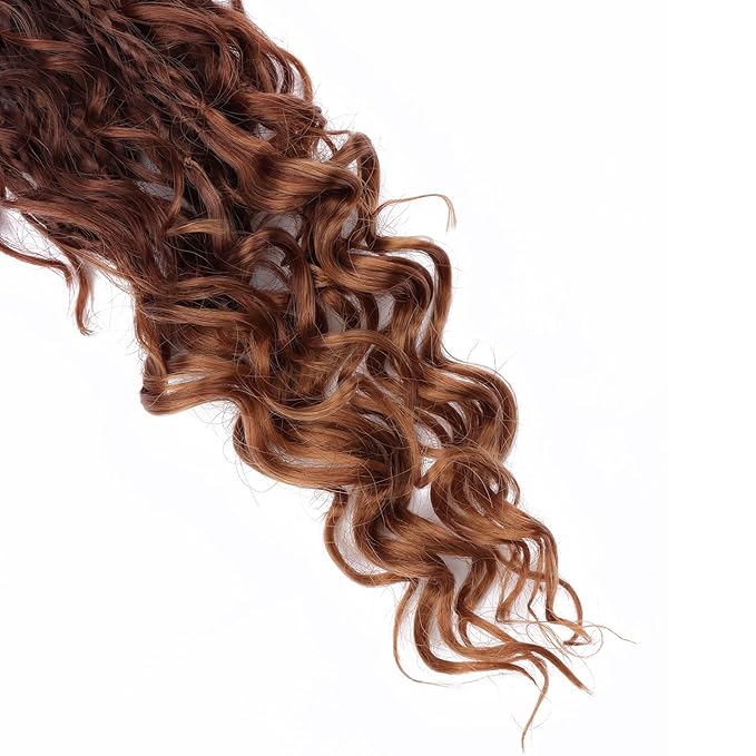 14 Inch Goddess Box Braids Crochet Hair for Black Women 8 Packs Crochet Box Braids Pre-looped Boho Box Braids Crochet Braids Synthetic Braiding Hair Extension 1b/33/30