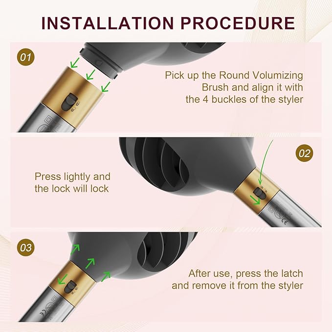 Wave Curl Diffuser Attachment Compatible with Dyson Airwrap, Upgraded Hair Diffuser Nozzle Dome and Diffuse Modes to Dryer Faster and Define Curls Hair Attachments for Air wrap Styler HS01 HS05 HS08