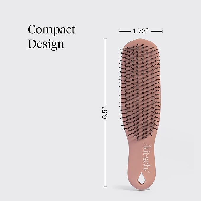 Kitsch Scalp Renewal Brush - Exfoliating & Scalp Massager for Hair Growth, Gentle Head Massage Brush to Remove Buildup, Boost Circulation & Relaxing Head Scrubber for Washing Hair - Terracotta