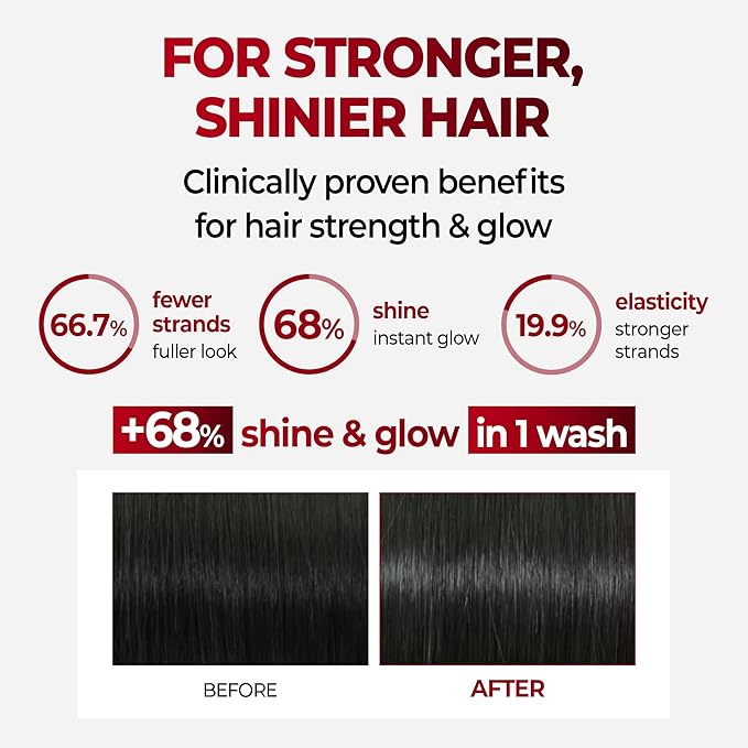 KUNDAL Korean Caffeine Scalp Shampoo [Cherry Blossom] – Sulfate-Free Hair Care with Menthol & Botanical Extracts – For Fuller-Looking Hair, Scalp Refresh & Strength – 16.9 Fl Oz, Stocking Stuffers