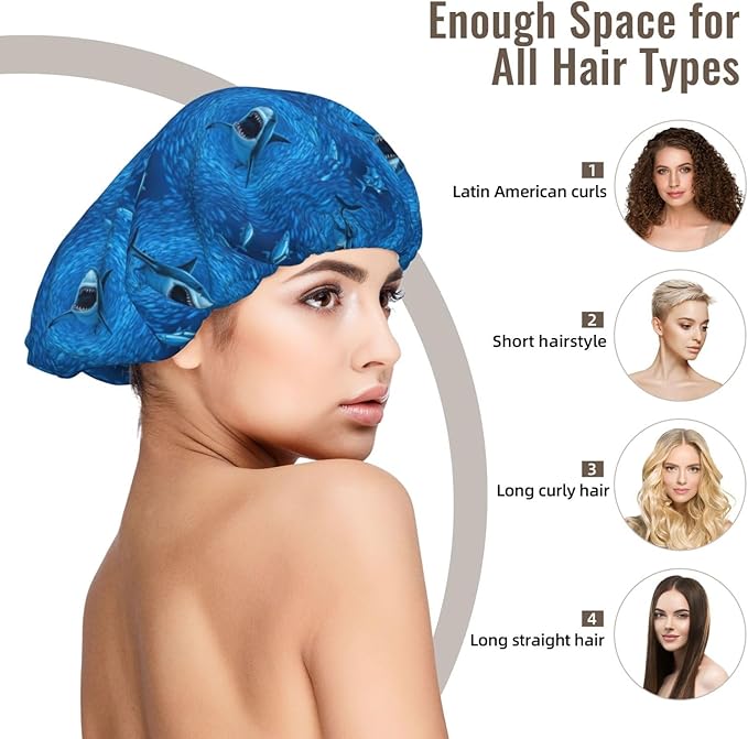 Silk Hair Bonnet for Sleeping, Double Layer Hair Bonnet for Curly Natural Frizz