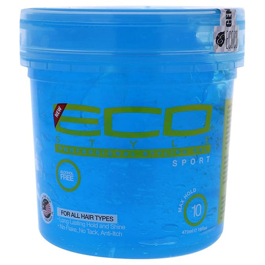 Nvey Eco Styling Gel, Sport, Clean Scent, 16 Fl Oz