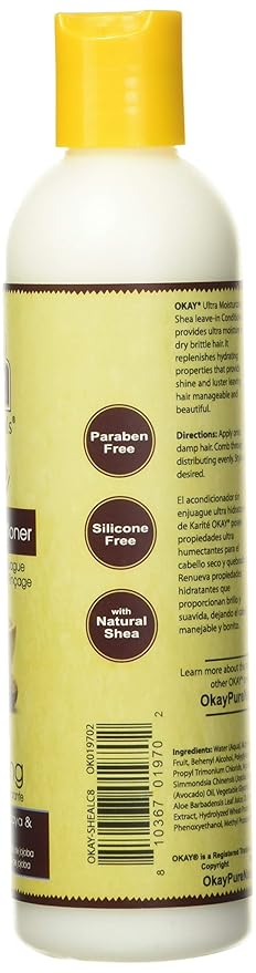 OKAY Ultra Moisturizing Leave-in Conditioner, 8 Ounce
