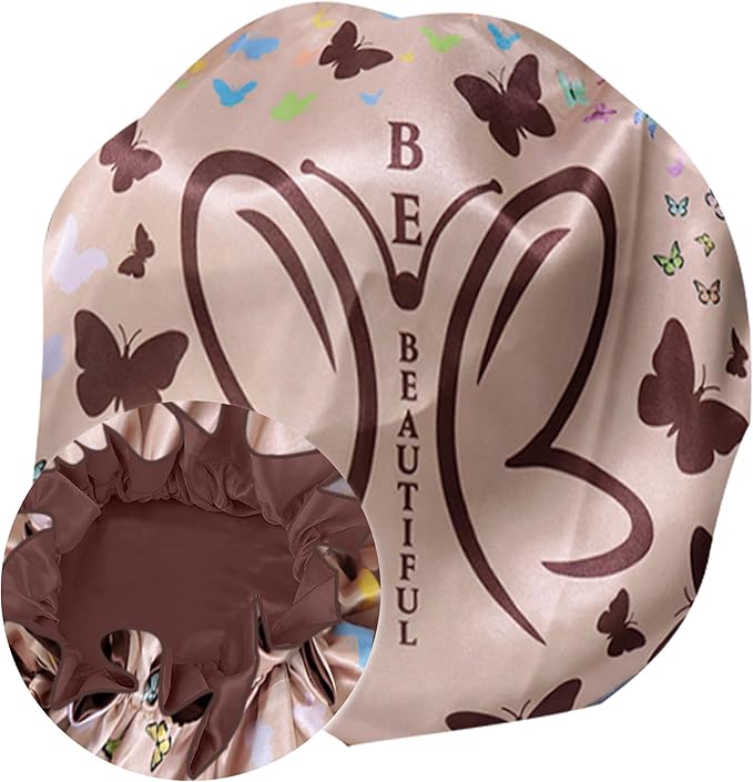 Discover Premium Ruffle Silk Satin Sleeping Bonnets Hair, Moisture Retention, and All-Night Comfort.