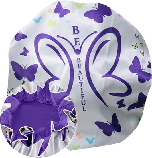 Discover Premium Ruffle Silk Satin Sleeping Bonnets Hair, Moisture Retention, and All-Night Comfort.