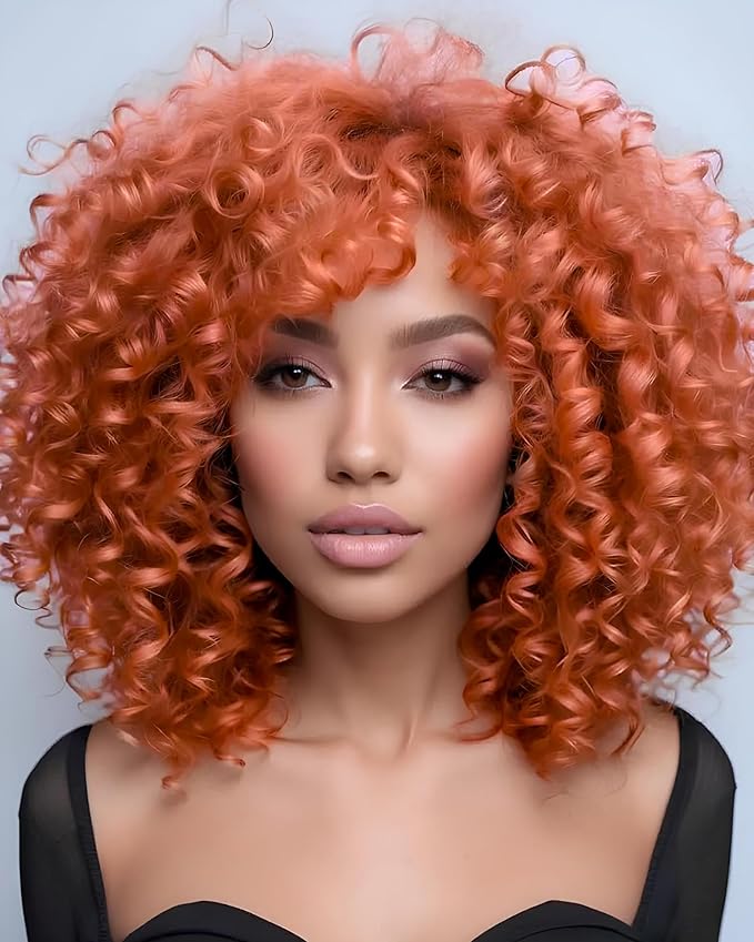 Rose Golden Deep Pink Crochet Hair 60 Strands 2X Ringlet Wand Curl Jamaican Bounce 8 inch Synthetic Pre Looed Crochet Hair Extensions Crochet Braiding Hair 20 Roots (8Inch (Pack of 3), Pink)