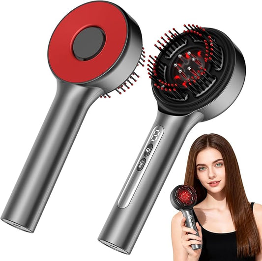 4 in 1 Hair Scalp Massager Hair Growth Oil Applicator, Electric Scalp Brush for Home, IPX7 Waterproof Electric Head Massager