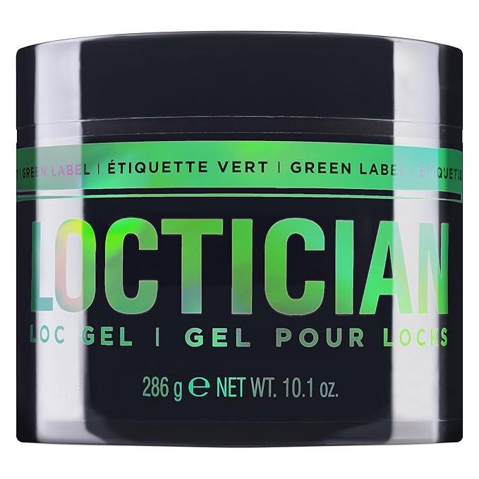 Style Factor Loctician Green 10.1 oz - Premium Pomade with Buriti & Avocado Oils Max Hold, Unscented, Clean, Expert Styling Gel for Locs, Twists, Braids for All Hair Types