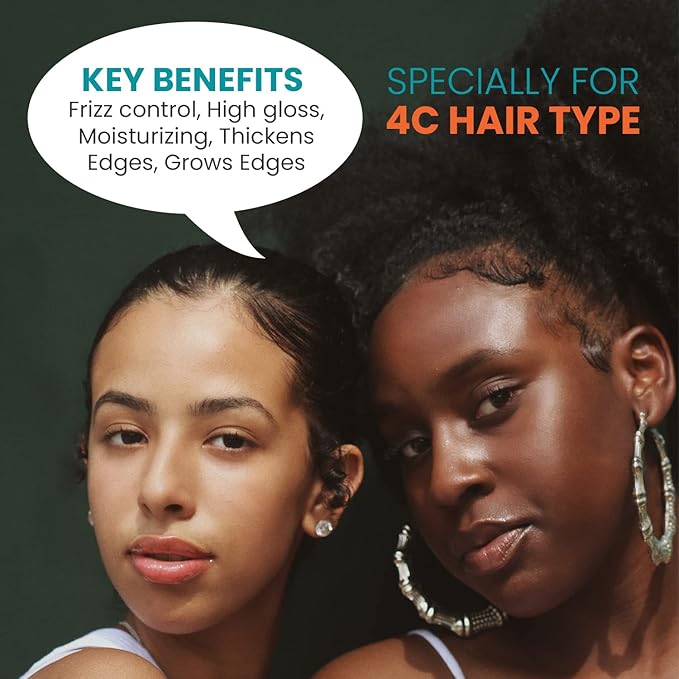 Perfect Edge Control, 24 Hour Hold, Strengthens Hair-Line, Water-Based Hair Gel 3.53fl oz