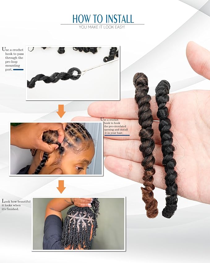 8 Inches 8 Packs Passion Twist Crochet Hair-Mixed Color Combination Package(6 packs 1B+2pack T30),Pre-twisted Pre Looped Synthetic Spring Kinky Twist Hair Extensions(8"-8 Packs,1B+T30)
