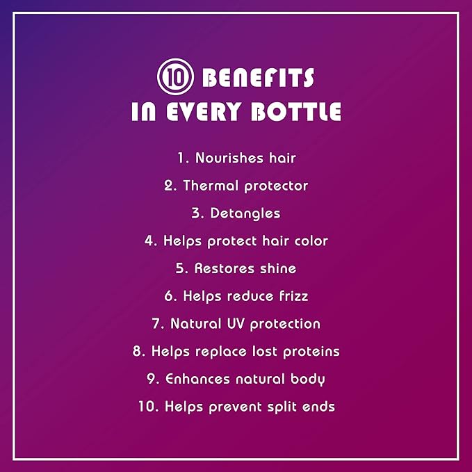 It's a 10 Haircare Miracle Leave-In Product, 2 fl. oz. (Pack of 2)