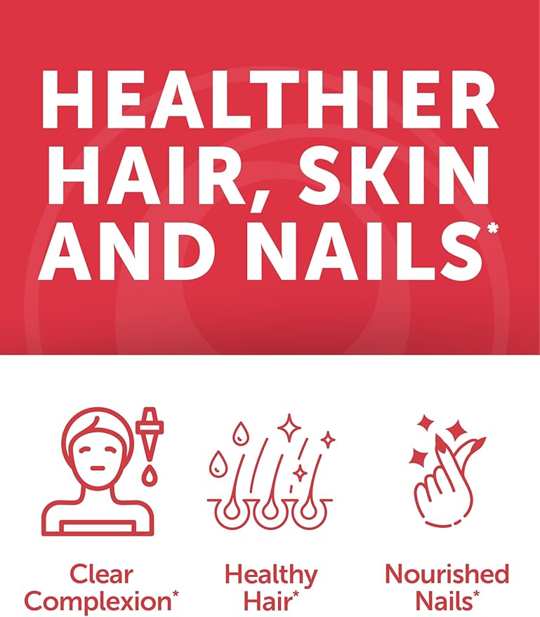 Lunakai USA Made Biotin Gummies 5000mcg with Vitamin C & E - Delicious Hair Skin Nails Vitamins for Women, Non-GMO, Hair Growth Supplement - 6 Pack