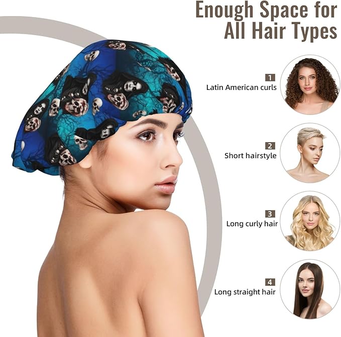 Silk Bonnet for Sleeping, Satin Hair Bonnets, Soft Elastic Band Silk Sleep Cap, Hair Wrap for Women