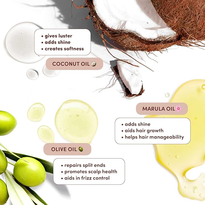 Mizani True Textures Perfect Coil Oil Gel - Curly Hair Gel for Wash and Go Styles, with Olive & Coconut Oil, Anti Frizz, Silicone-Free, No Drying Alcohols, Paraben-Free