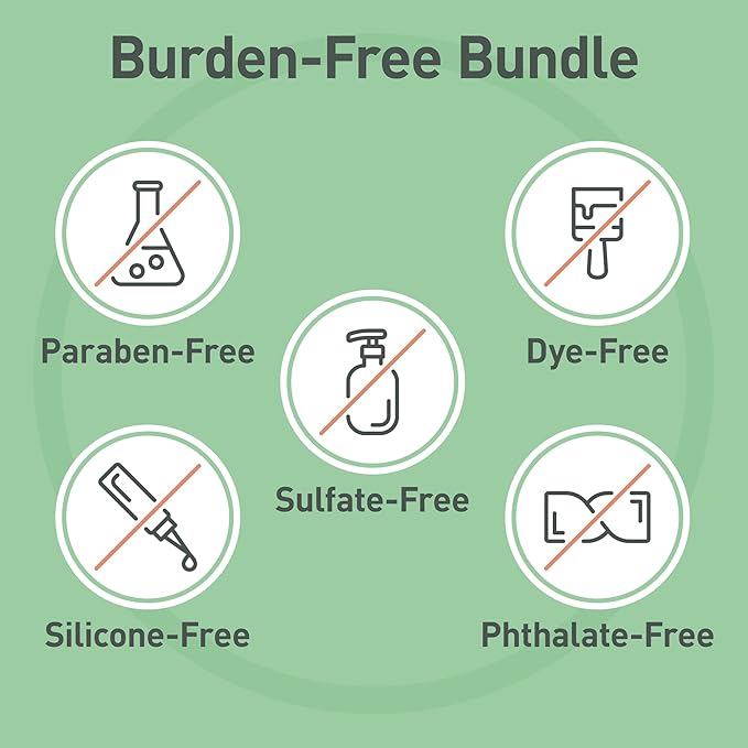 MopTop Curly Hair Treatment Routine - 8 oz Detox Shampoo, Gentle Shampoo, Daily Conditioner, Curly Hair Gel, Moisturizing Lightweight Hold Haircare Bundle