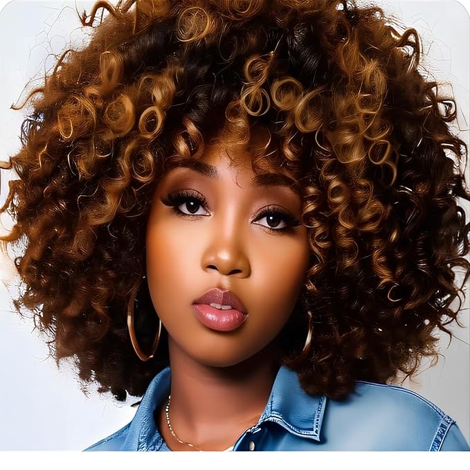 60 Strands 2X Ringlet Wand Curl Jamaican Bounce Crochet Braids 8 inch 3Packs Crochet Hair Extensions Blonde Ombre Crochet Braiding Hair (8Inch (Pack of 3), 4/27 Ombre)