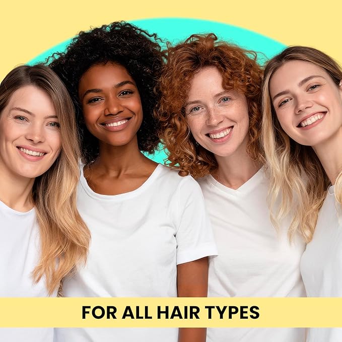 Dry Shampoo Powder with Biotin (0.42 oz) and Bonding Shampoo & Conditioner Set (6.8 Fl oz each) - Strengthening Formula to Restore Damaged Hair, Hydrate Ends and Refresh Roots Between Washes