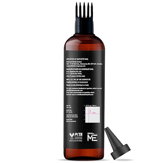 Botanic Hearth Hair Oil for Hair Growth & Home Hair Perm Kit| Strengthening Dry, Frizzy, Damaged Hair & Scalp Treatment | Biotin Hair Oil – 6.7 Fl Oz