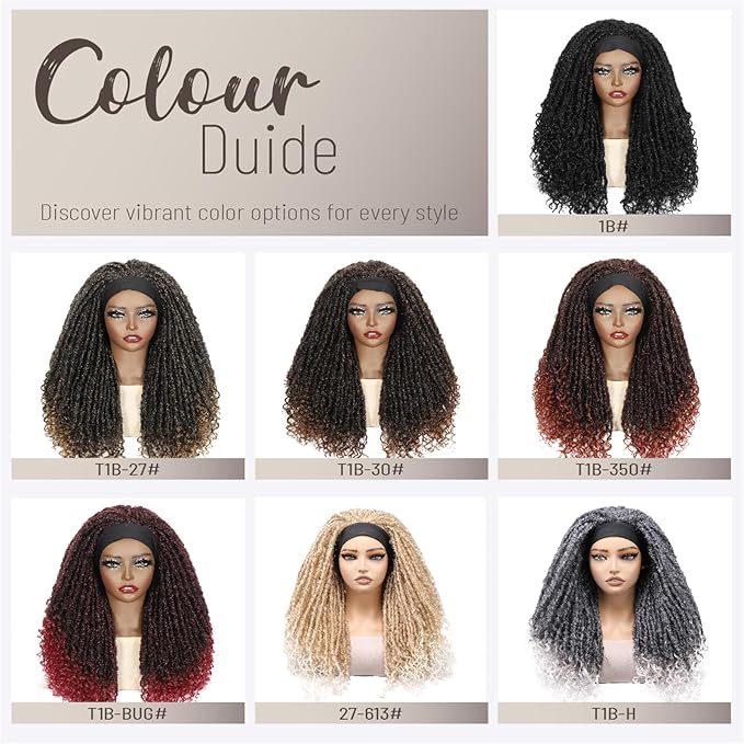 24 Inch Crochet Hair, Crochet Braids with Curly Ends, Goddess Locs Crochet Hair Light Weight & Soft for Women (Dark Brown)