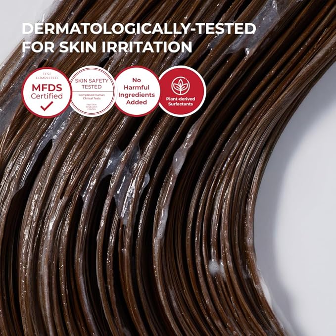 MOEV ANNURCATIN Hair Treatment Mask | Korean Apple Hair Care for Deep damage repair | Sulfate-Free | Thickening & Moisturizing conditioner for damaged, thin, dry hair (6.76 fl.oz, apple & vanilla)