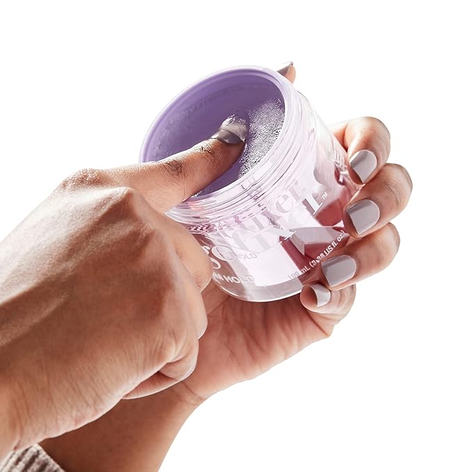 Red by Kiss Edge Fixer Hair Shine Gel, 24 Hour Max Hold, Non-Flaking, Biotin B7 Infused, Natural Styling, Professional Edge Control Wax, Perfect for Braiding (Acacia)