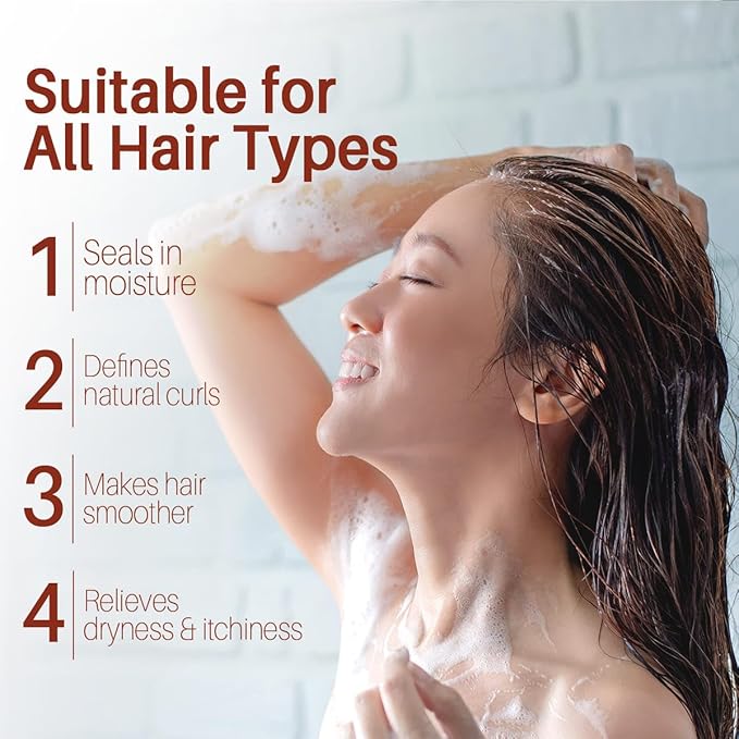 Castor Oil Shampoo and Conditioner - Sulfate Free with Peppermint Oil, Lavender and Rosemary - Castor Oil Shampoo for Hair Growth - Hydrating and Nourishing - 16 oz each