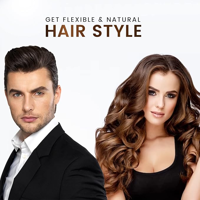 MGA Vegan Hair Styling Gel - Scalp Rescue Organic Formula for Flexible & Natural Hair Style | Curly Hair Products for Men & Women Provides Frizz Control | Alcohol Free & Color Safe Hair Gel | 32 Fl Oz