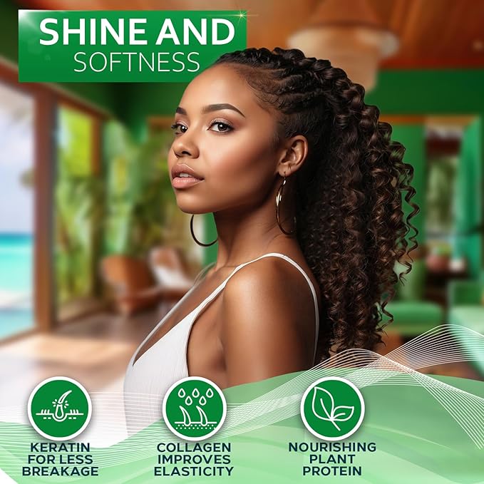 Tea Tree Oil Hair Mask - Deep Conditioner Treatment for All Hair Types - Intense Hydration Care and Protein Moisture Repair for Women and Men.