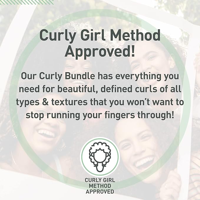 MopTop Curly Hair Treatment Routine - 8 oz Detox Shampoo, Gentle Shampoo, Daily Conditioner, Curly Hair Gel, Moisturizing Lightweight Hold Haircare Bundle