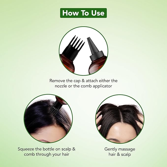 Botanic Hearth Hair Oil for Hair Growth & Home Hair Perm Kit | Strengthening Dry, Frizzy, Damaged Hair & Scalp Treatment | Hemp & Biotin Hair Oil – 6.7 Fl Oz