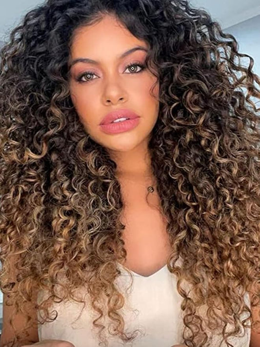 7 Packs GoGo Curl Crochet Hair 12 Inch Short Curly Crochet Hair for Women Water Wave Beach Curl Deep Twist Crochet Braids Synthetic Braiding Hair Extensions (12 Inch, OT4/30)