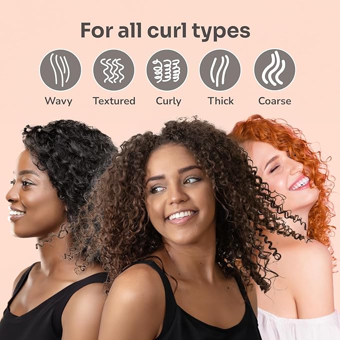 Wet Brush Go Green Curl Detangler Hair Brush - Black - Ultra-Soft IntelliFlex Detangling Bristles Glide Through Tangles with Ease - Great For Curly Hair - No Split Ends & Pain-Free (Pack of 2)