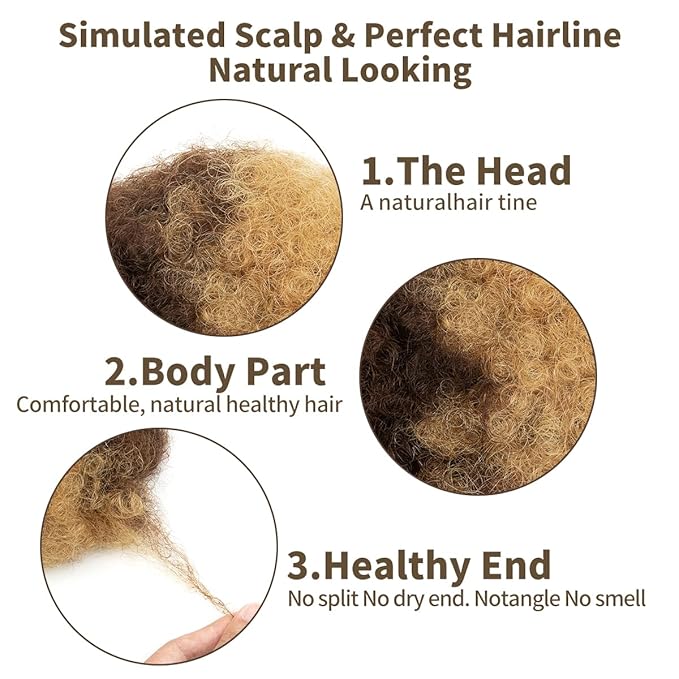 isheeny Medium Human Hair Ponytail Extension For Black Women, Real Human Hair Drawstring Ponytail Hair Extensions P4-27 For Little Girls, Curly Hairpiece, Soft, And Durable For Repeated Use