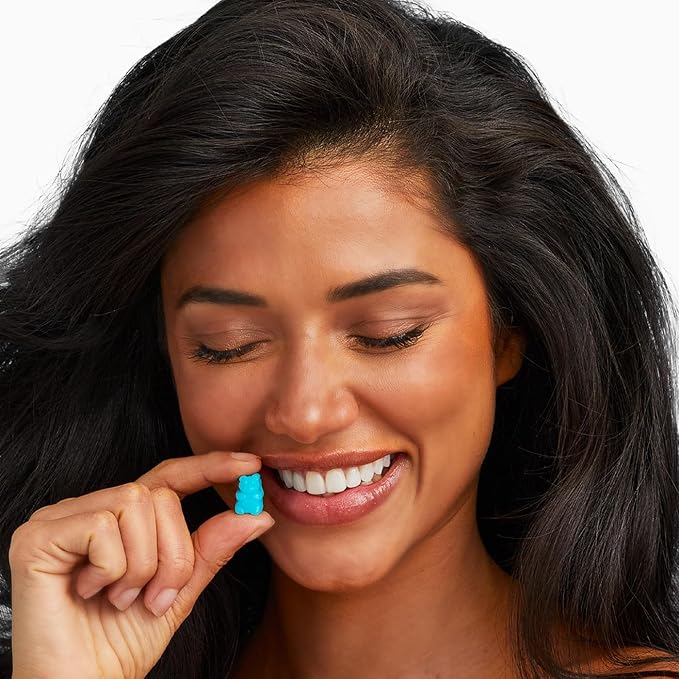 SugarBearPro Hair Vitamin Gummy 35 Day Supply, Extra Strength Biotin 6000mcg for Hair Growth, Vegan Vitamin B12, MSM, Inositol, Omega 3, Elderberry, Certified Kosher, Halal, Cruelty-Free