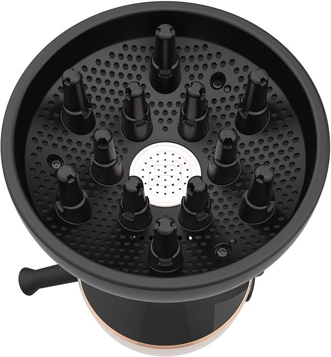 Bellissima Diffon Hair Diffuser and Ceramic Curly Hair Dryer - DF1 5000 - Lightweight and Compact