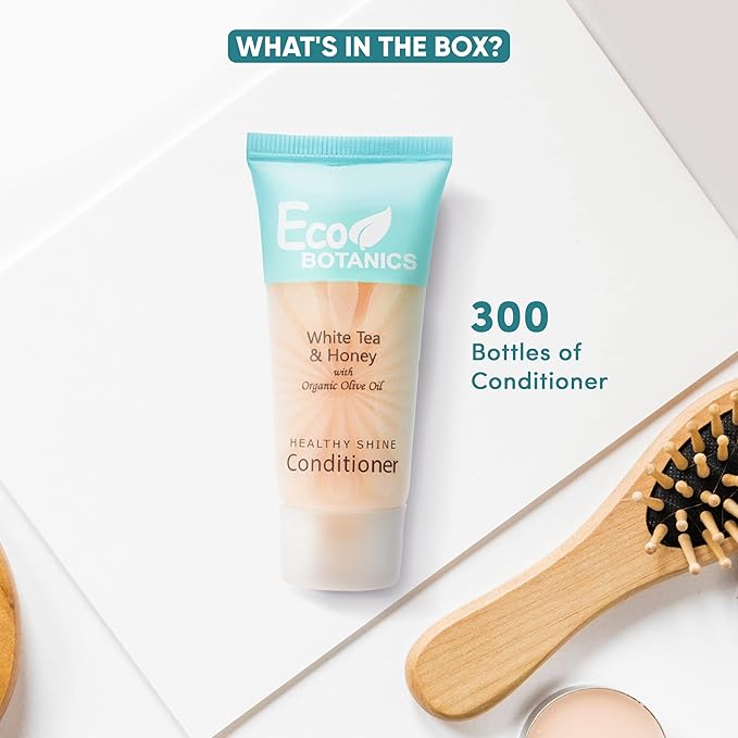 Eco Botanics Travel-Size Hotel Conditioner, 0.85 oz. (Case of 300)