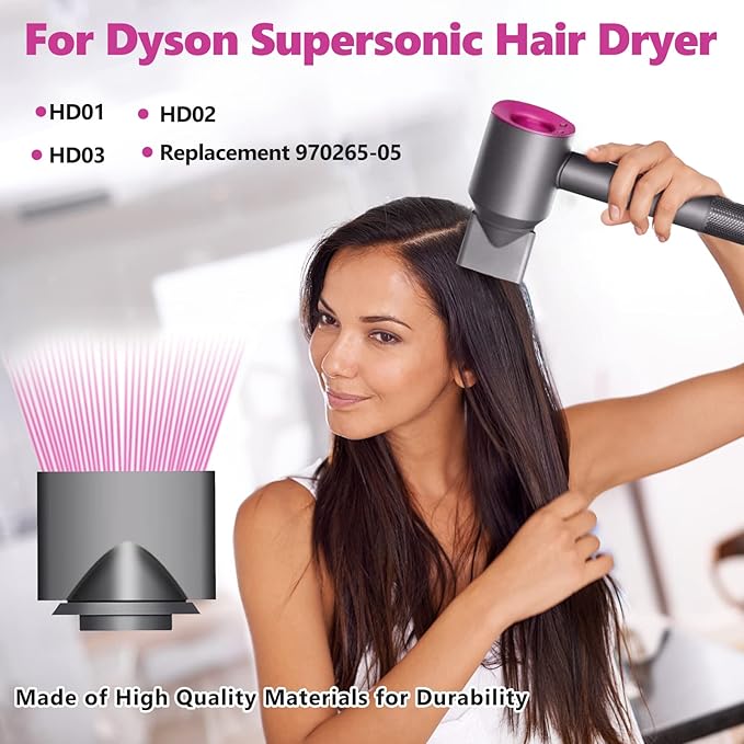 Styling Concentrator Attachment Nozzles for Dyson Supersonic Hairdryer HD01 HD02 HD03 Hair Dryer Tools Accessaries Parts Black