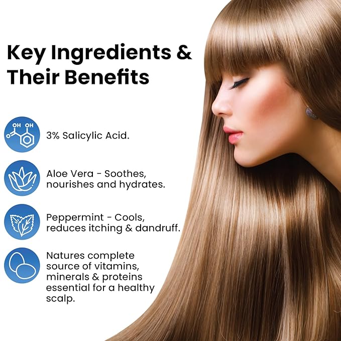 Dermasolve Psoriasis, Seborrheic Dermatitis & Dandruff Shampoo plus Conditioner. Naturally Heals Itchy Flakey Inflamed Skin and Provides Soothing Moisturizing Relief. (8.0 oz)