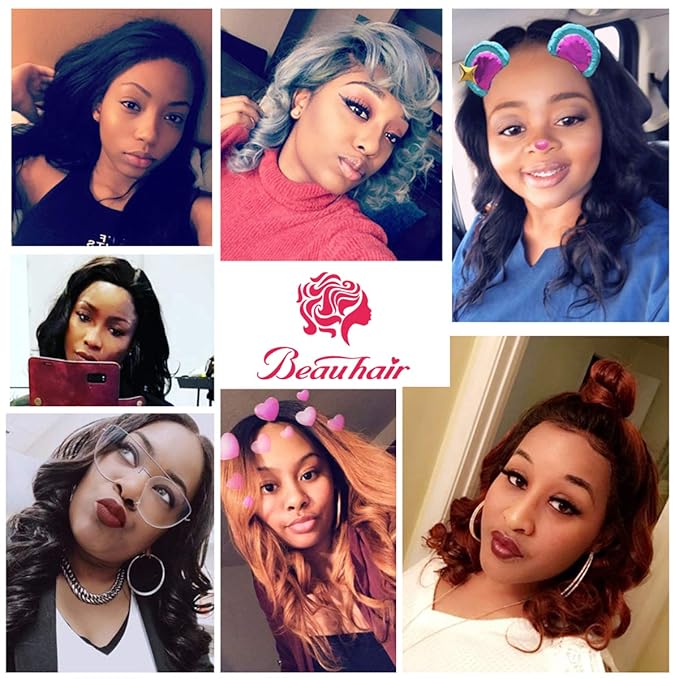 Body Wave human hair Bundles with Closure Brazilian Virgin Hair 10A Unprocessed 3 Bundles with Closure Body Wave Human Hair (10 12 14+10 Free Part Closure)